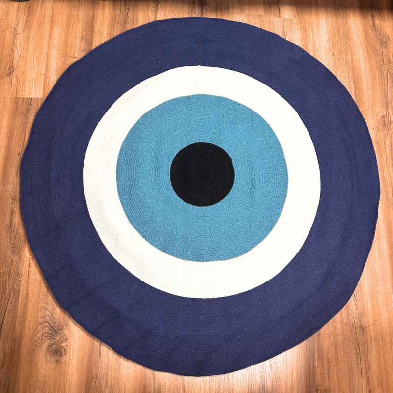 Koberec z Bavlněného Provazu Evil Eye 150cm