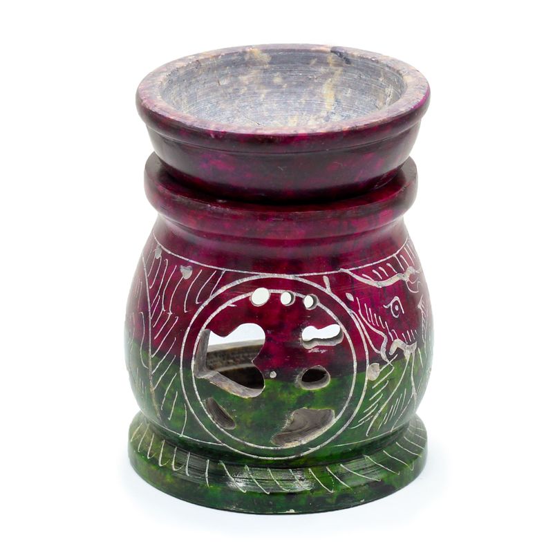 Malá Mastková Barevná Aroma Lampa 8cm - Óm & Slon