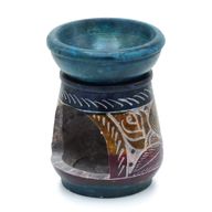 Malá Mastková Barevná Aroma Lampa 8cm - Květ