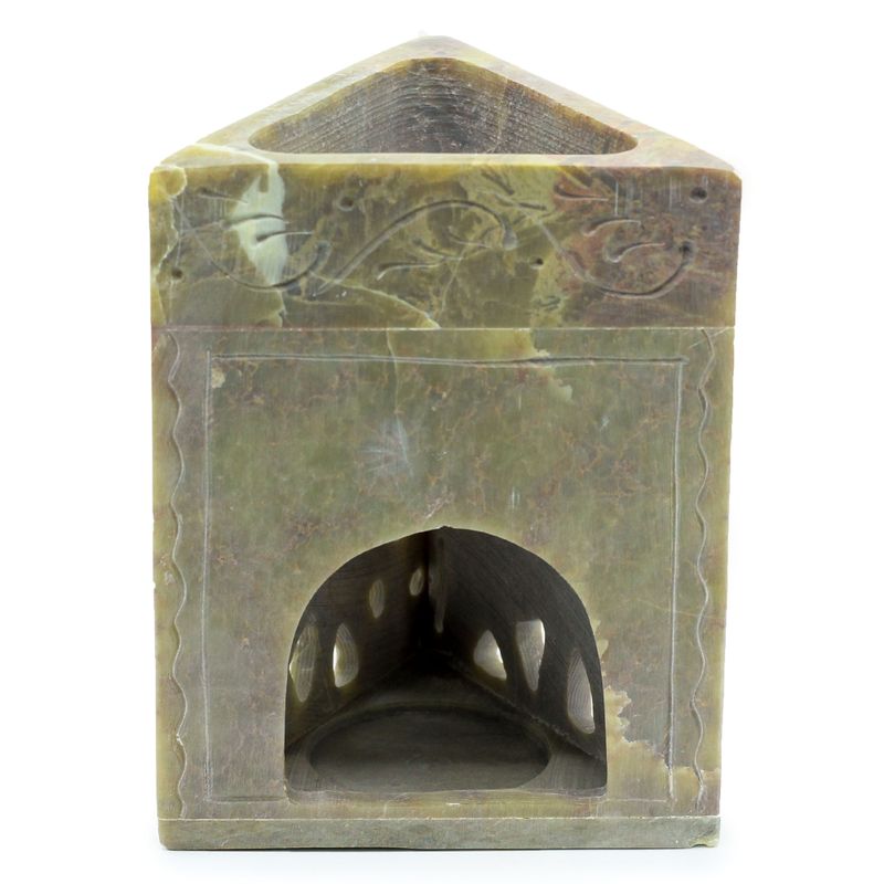 Trojuhelníková Mastková Barevná Aroma Lampa 11x9cm - Slon