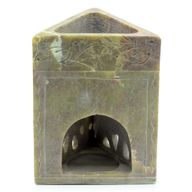 Trojuhelníková Mastková Barevná Aroma Lampa 11x9cm - Slon