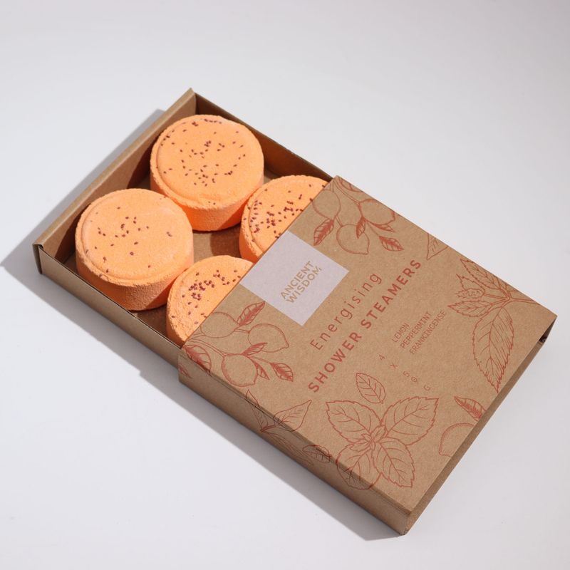 Zenové Tablety do Sprchy - Wellness Kvarteto - Energizující (Oranžová)