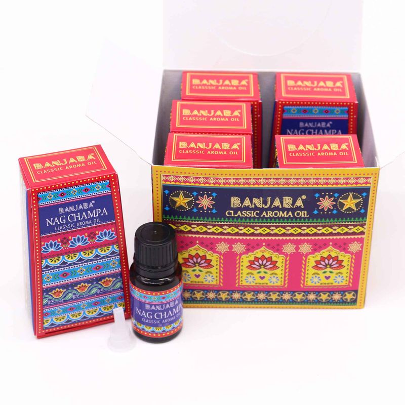 Banjara Indický Vonný Olej 10ml - Nag Champa