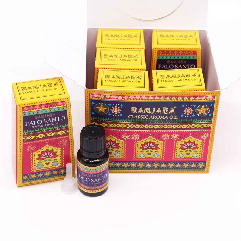 Banjara Indický Vonný Olej 10ml - Palo Santo