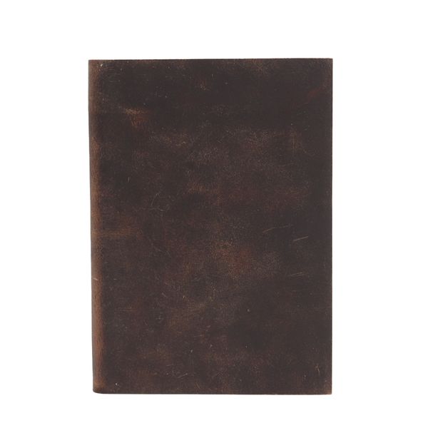 Tmavě Hnědý Zápisník - 100 Linajkových Stran - 18x13cm