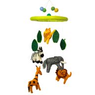 Závěsný Plstěný Kolotoč - Safari
