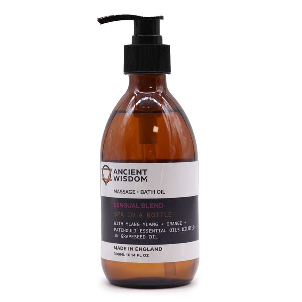 Masážní a Koupelový Olej - Smyslná Masáž 300 ml