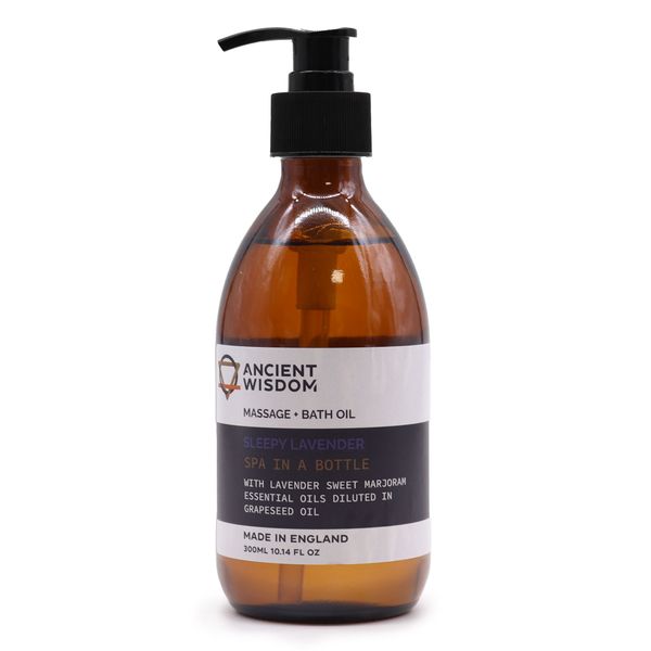 Masážní a Koupelový Olej - Levandule 300 ml