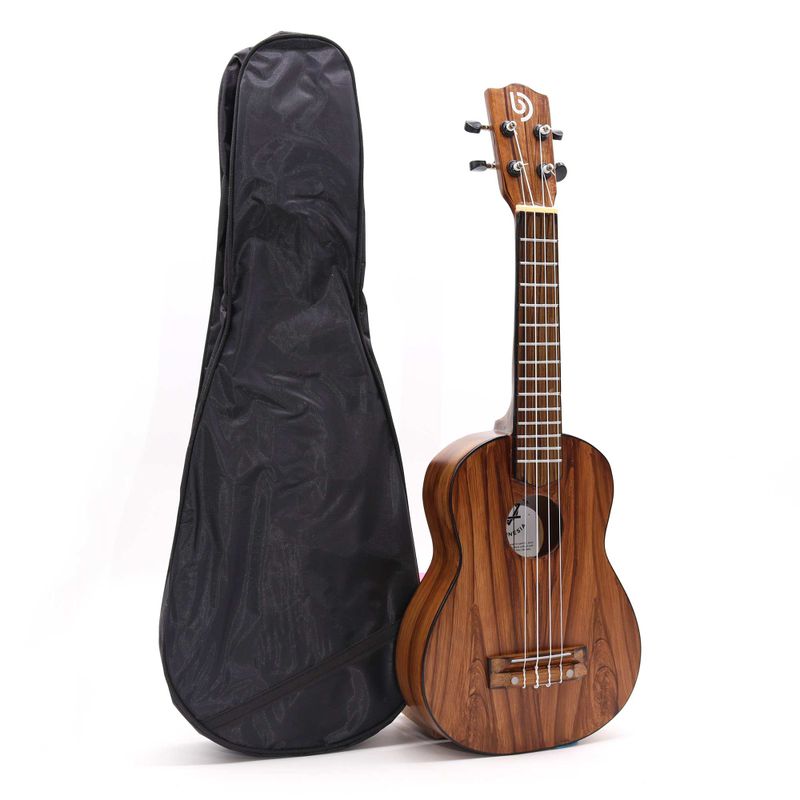 Ručně Vyráběné Ukulele - Klasický Natural Finish (4 Struny)