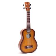 Ručně Vyráběné Ukulele - Oranžový Sunburst Finish (4 Struny)