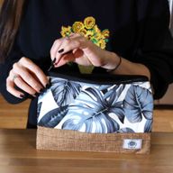 Velké Luxusní Tropické Kapsy - (3x2 různé designy) - 26x17cm