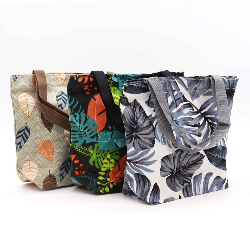 Tropické Praktické Nákupní Tašky - (3x různé designy) - 32x23x10cm