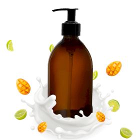 300ml Vonné Tělové Mléko bez Označení - Malina a Granátové Jablko