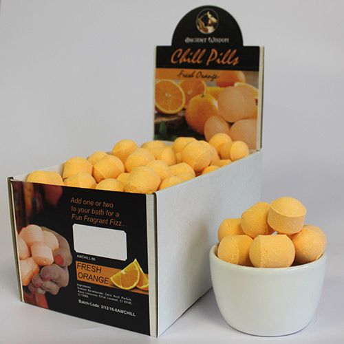 Šumivé Kuličky do Koupele 1.3kg - Pomeranč