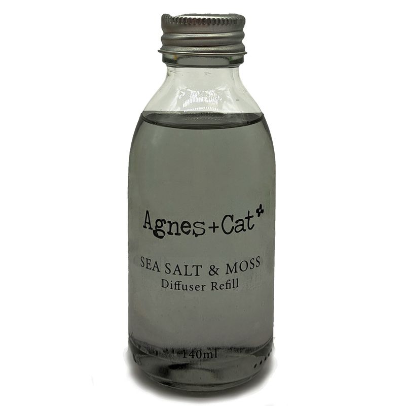 140ml Náplň do Třtinových Difuzérů - Mořská Sůl a Mech