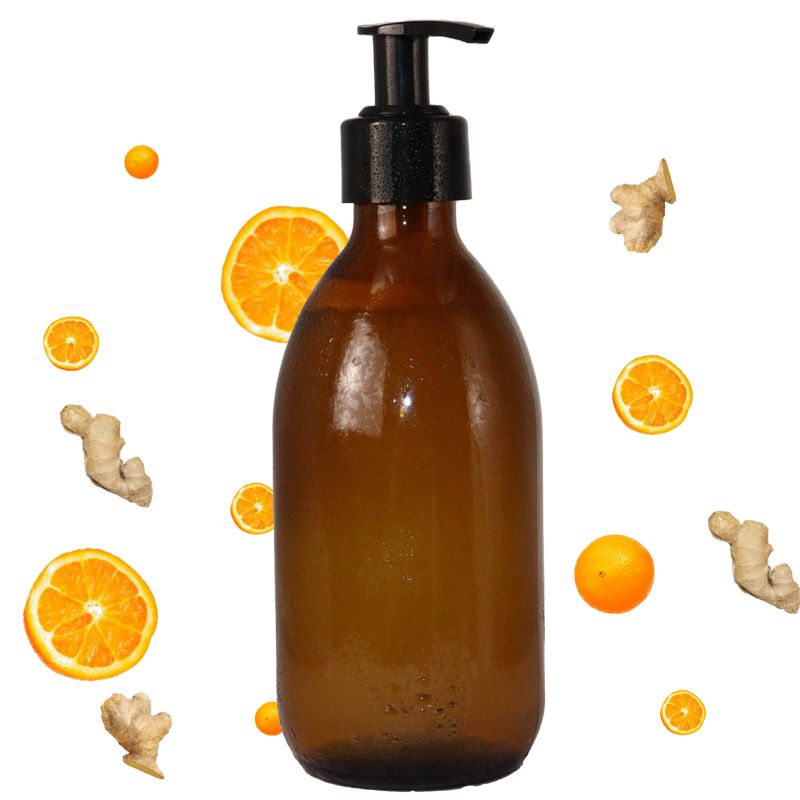 300ml Vonné Tělové Mléko bez Označení - Zázvor a Pomeranč