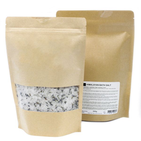 Směs Himalájské Koupelové Soli 500g - Relaxační - Bez Etikety