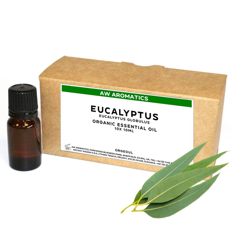 Organický Esenciální Olej bez Etikety 10ml - Eukalyptus
