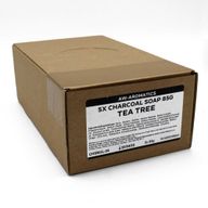 Mýdlo s Aktivním Uhlím 85g - Tea Tree - Bez Etikety