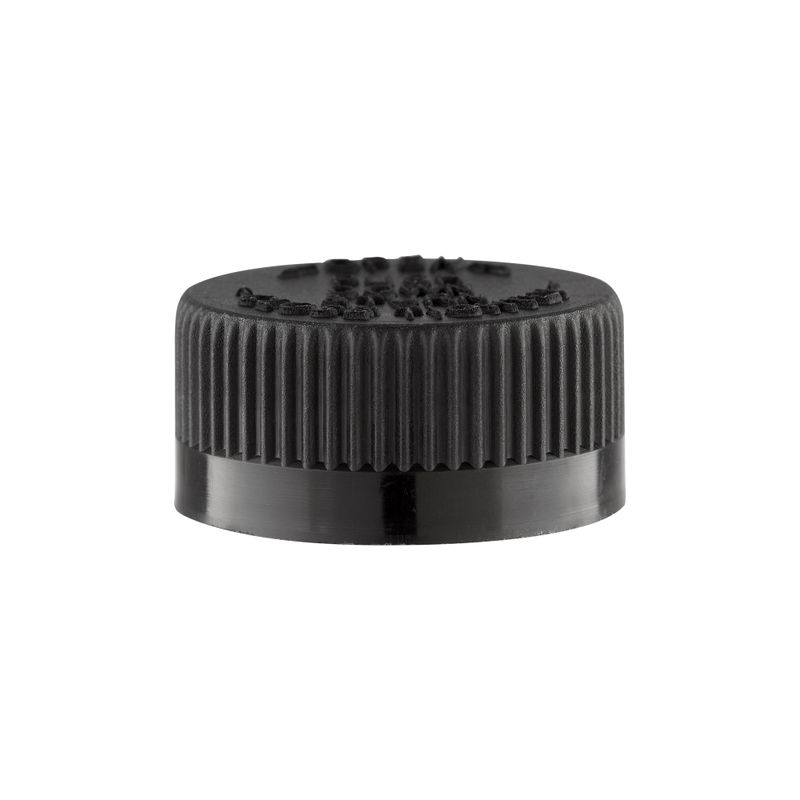 Uzávěr pro Skleňenou Lékovku - Černý TP 28mm