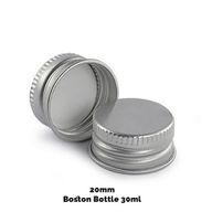 Uzávěr pro Jantarovou Bostonskou Lahev (pro 30ml & 60ml) - Hliníkový 20mm