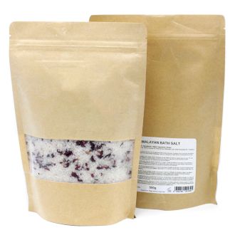 Směs Himalájské Koupelové Soli 500g - Smyslná - Bez Etikety