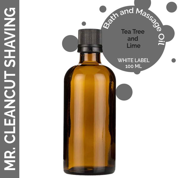Masážní Olej - na Holení - 100 ml - Bez Etikety