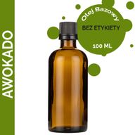 Avokádový Olej - 100 ml - Bez Etikety