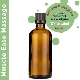 Masážní Olej na Uvolnění Svalů - 100 ml - Bez Etikety