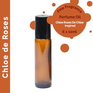 10ml Jemný Vonný Parfémový Olej bez Etikety - Chloe de Roses