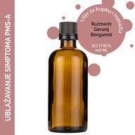 Masážní Olej - Premenstruační Syndrom - 100 ml - Bez Etikety