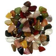 Velké Tromlované Kameny - Mix 500g