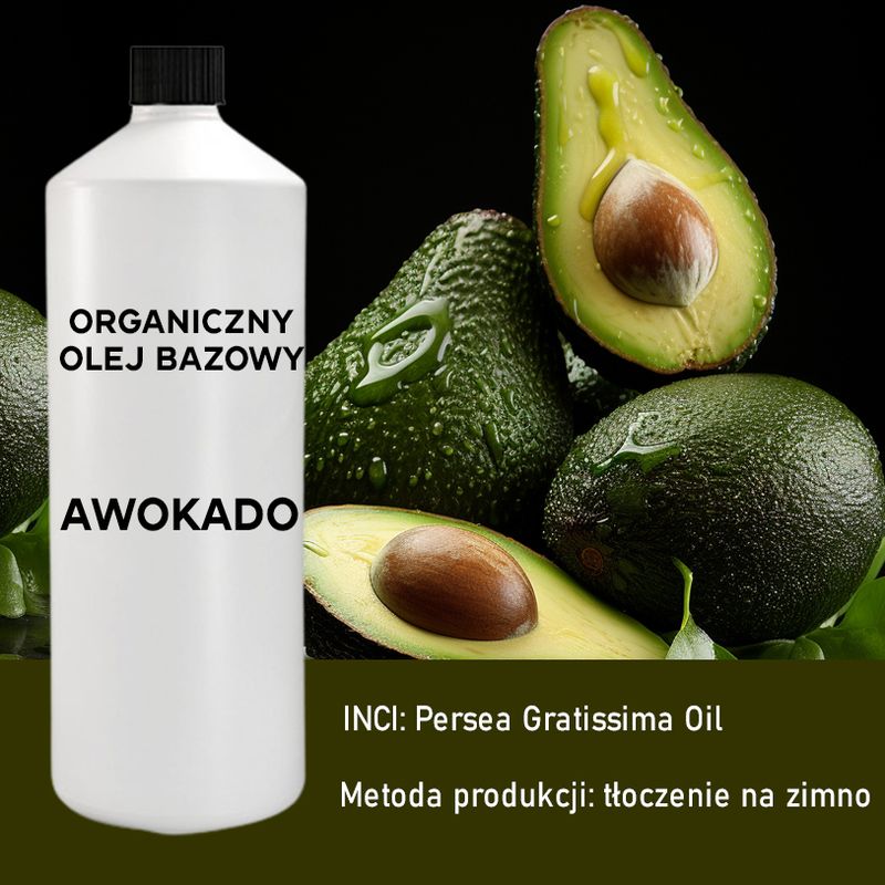 Organický Avokádový Olej 1L