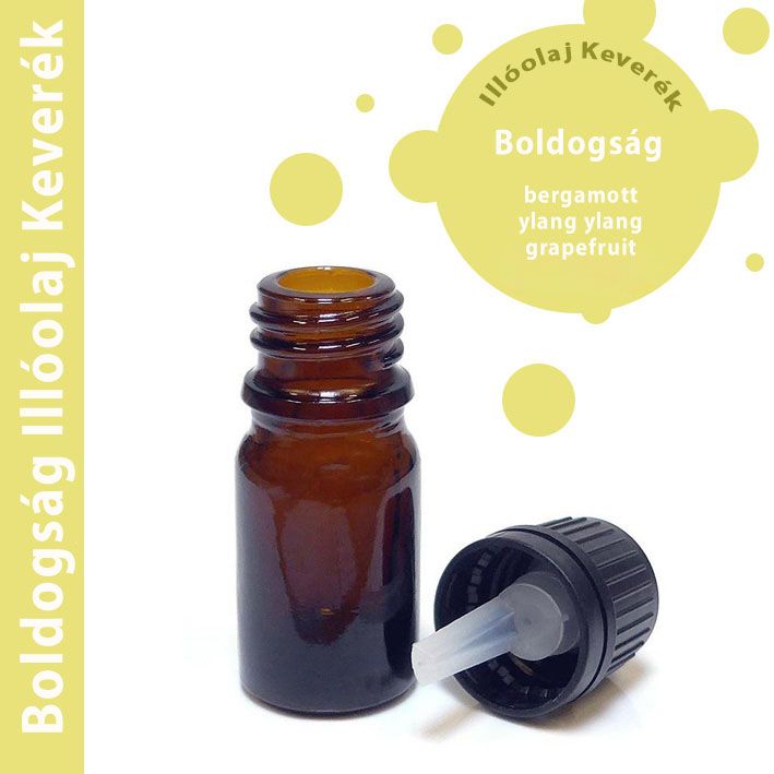 ŠTĚSTÍ Směs Esenciálních Olejů 10ml - Bez Etikety