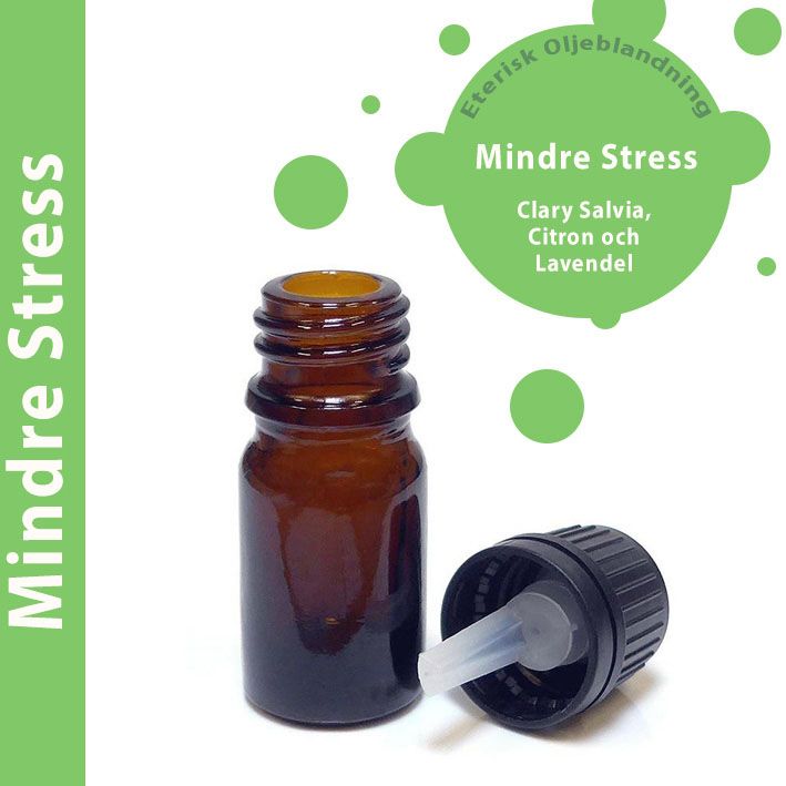 MÉNĚ STRESU Směs Esenciálních Olejů 10ml - Bez Etikety