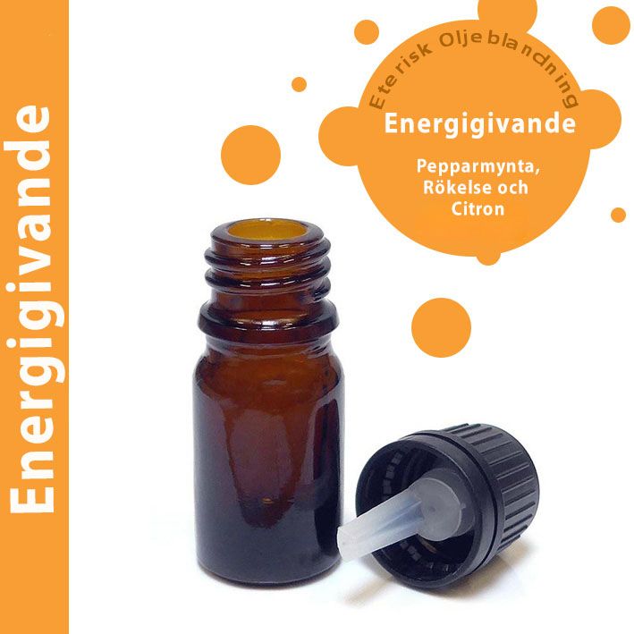 ENERGIE Směs Esenciálních Olejů 10ml - Bez Etikety