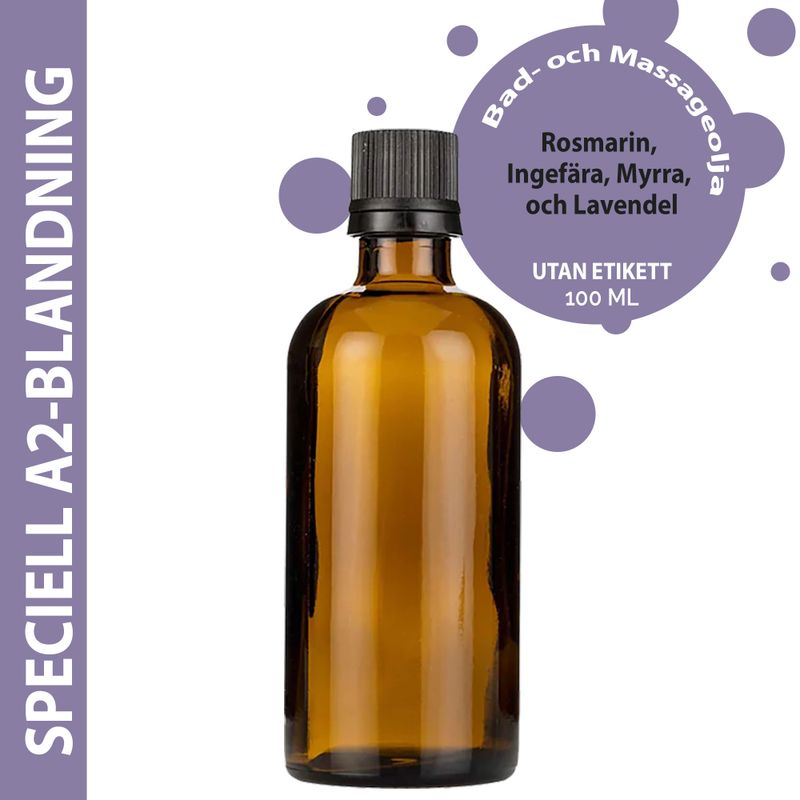 Masážní Olej - Speciál A2 Mix - 100 ml - Bez Etikety