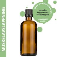 Masážní Olej na Uvolnění Svalů - 100 ml - Bez Etikety