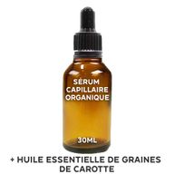 Organické Vlasové Sérum bez Etikety 30ml - Mrkvové Semeno
