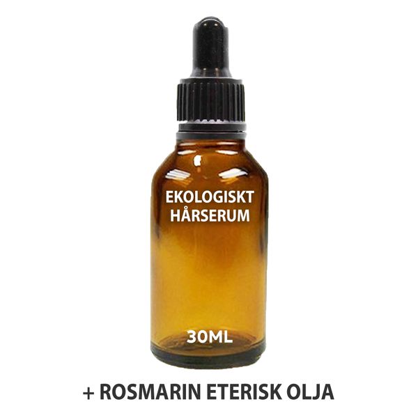 Organické Vlasové Sérum bez Etikety 30ml - Rozmarýn