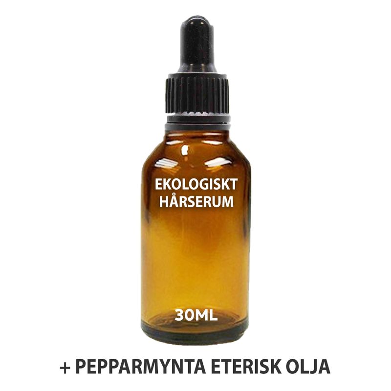 Organické Vlasové Sérum bez Etikety 30ml - Peppermint