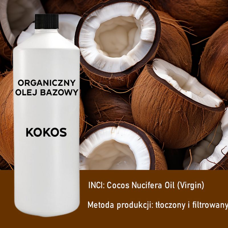 Organický Kokosový Olej 1L