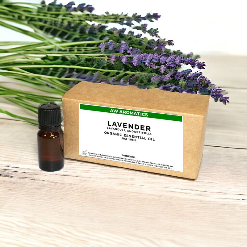 Organický Esenciální Olej bez Etikety 10ml - Levandule