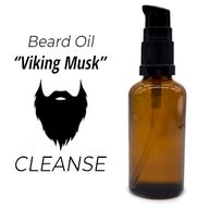 50ml Olej na Bradu - Vikingské Pižmo - Bez Etikety