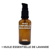 Organický Tělový Olej 50ml - Levandule - Bez Etikety