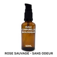 Organický Tělový Olej 50ml - Šípek (Bez Vůně) - Bez Etikety
