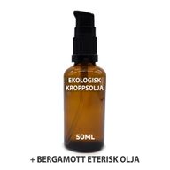 Organický Tělový Olej 50ml - Bergamot - Bez Etikety