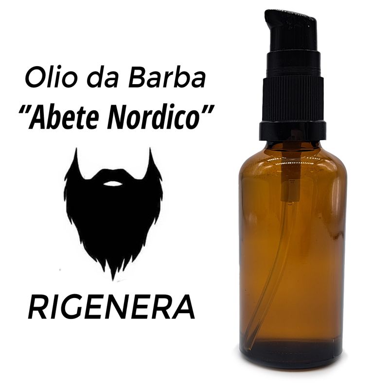 50ml Olej na Bradu - Severský Smrk - Bez Etikety
