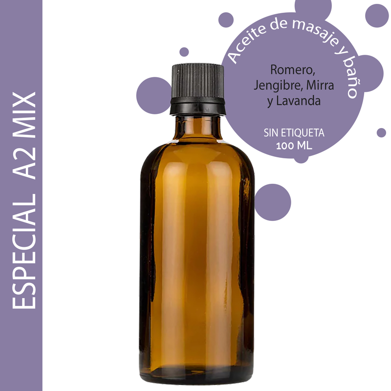 Masážní Olej - Speciál A2 Mix - 100 ml - Bez Etikety