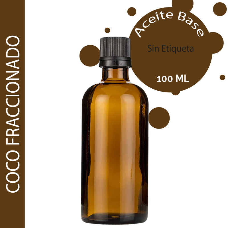 Frakcionovaný Kokosový Olej - 100 ml - Bez Etikety